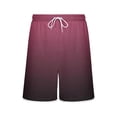 thumbnail image 5 of Hurxie Men's 4-Way Stretch Swim Trunks Quick Dry Board Shorts Beach Swimwear Bathing Suit Watermelon Red,2XL, 5 of 7