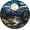 Metal sign 005, variant on Manyige Round Metal Sign Blue Night Moon Lake Vintage Tin Sign for Home Farmhouse Garden Yard Wall Decor 8 Inch