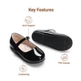 thumbnail image 7 of DREAM PAIRS Girls' Mary Jane Flats with Arch Support Comfortable Dress Shoes for Toddler Little & Big Kids, 7 of 7