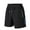 Black, variant on Mens Running Shorts Quick Dry Lightweight Athletic Shorts with Zipper Pockets for Workout Gym Training Outdoor