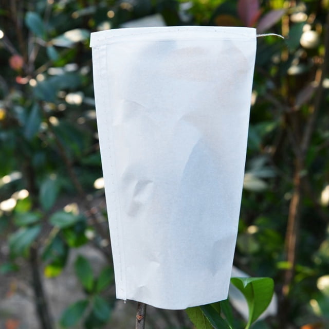 Sac de Protection de Raisin, Sac de Protection de Fruits Imperméable Professionnel 16x10cm / 30x17cm Pratique pour Protéger les Plantes pour la Pollinisation