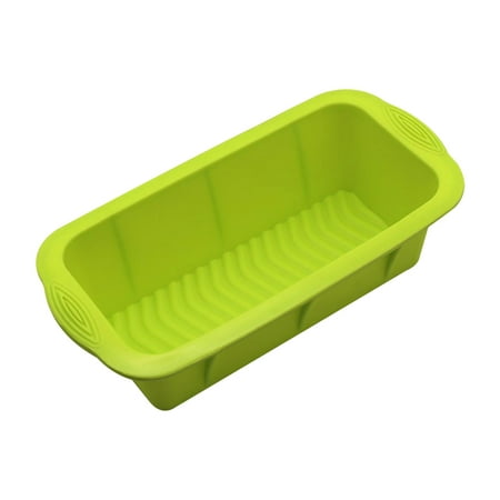 

BNNG Silicone Bread Loaf Pans - Baking Mold For Baking Cakes Brownies Long loaf of bread Cheesecakes Homemade Cakes Breads Meatloaf Ice brickand and More