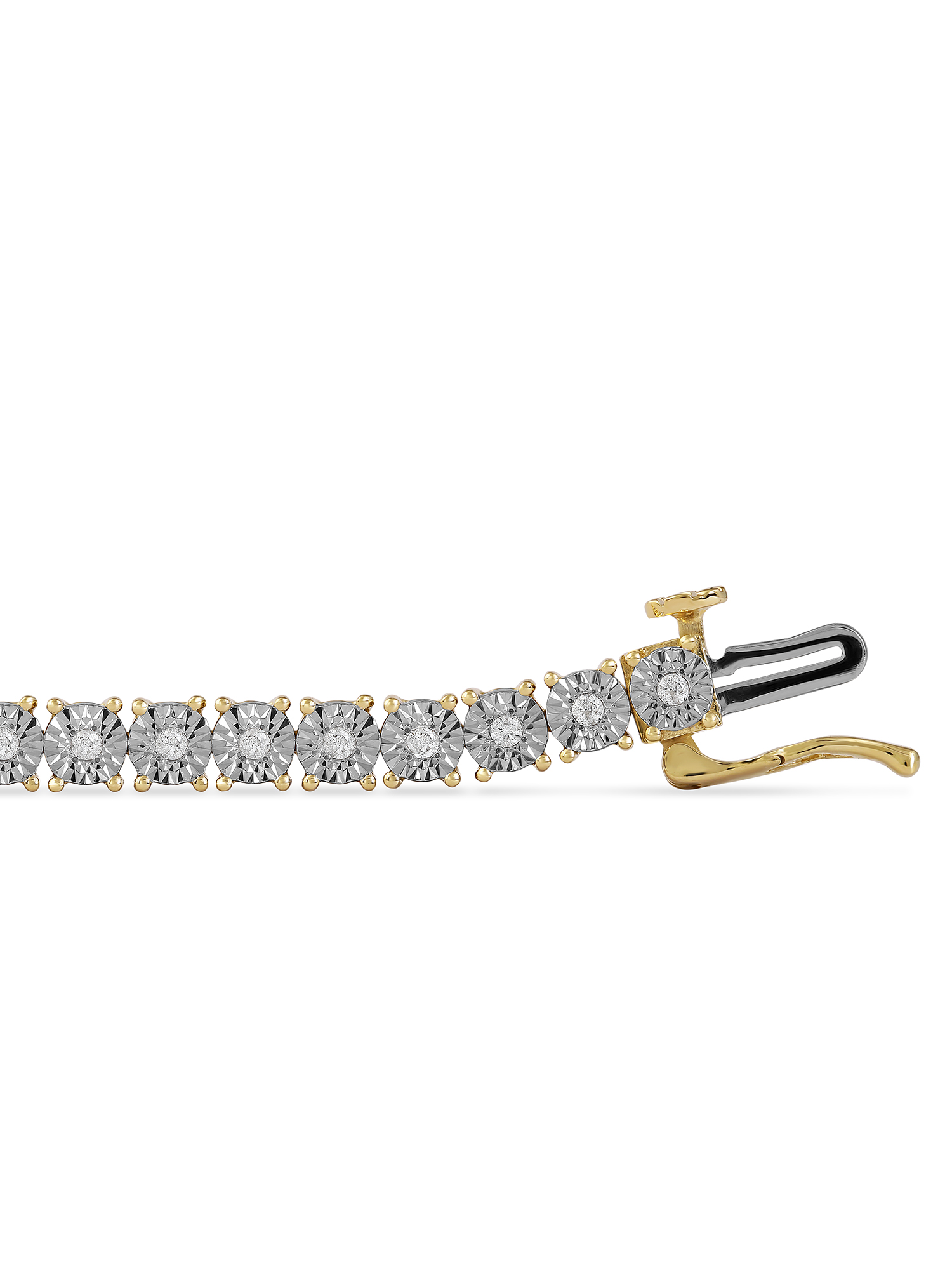 Imperial 1/2Ct TDW Diamond Tennis Bracelet in S925 Sterling Silver