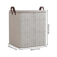 thumbnail image 2 of Under $10 Storage Bins, Hwkond Clothes Quilt Storage Box Put Closet Large-capacity Organizing Storage Moving Packing Special Clothing Luggage Bag, 2 of 2