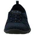 thumbnail image 2 of Skechers Women's Breathe-Easy-a Look Sneaker, Navy, 7 M, 2 of 5