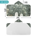 thumbnail image 4 of Yayeee Kids Hooded Towels Toddler Soft Absorbent Beach Bathing Wrap 50" x 23.5", Cute Ghosts Playing, 4 of 5