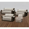 thumbnail image 2 of Innovative Textile Solutions 1-Piece Tyler Sofa Furniture Cover Slipcover, Natural, 2 of 7