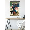 thumbnail image 5 of Marvel Katakana - Captain America #100 Wall Poster with Magnetic Frame, 22.375" x 34", 5 of 6