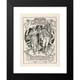 thumbnail image 2 of Walter Crane 14x18 Black Modern Framed Museum Art Print Titled - Cartoons for the Cause Pl.11 (1896), 2 of 5
