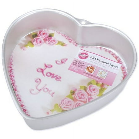 Deep Heart Cake Pan-9"X2", Pk 1, Wilton
