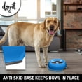 thumbnail image 3 of Comedero Lento Dogit Azul Anti-Gulping para Perros M, 3 of 7