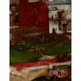 thumbnail image 3 of Olga Boznanska 15x18 Black Modern Framed Museum Art Print Titled - Town Buildings I (1885), 3 of 5