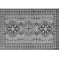 thumbnail image 1 of Ahgly Company Indoor Rectangle Persian Gray Traditional Area Rugs, 2' x 4', 1 of 1