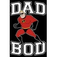 thumbnail image 2 of Men's The Incredibles Mr. Incredible Dad Bod Sweatshirt Black 2X Large, 2 of 4
