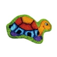 thumbnail image 4 of yuksok Animal Crochet Rug Printed Pattern Classic Crochet Sewing Craft Rug Cute Turtle, 4 of 9