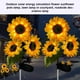 thumbnail image 4 of Bearachild Luces solares Helianthus Annuus Lámpara de cabeza única artificial Iluminación de jardín a prueba de agua LED Luz solar Camino de escalera de Iluminación y accesorios Bearachild HA073128-00, 4 of 6