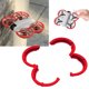 thumbnail image 5 of Anillo Protector Parachoques Drone Anticolisión Hélice Alta Estabilidad Stro () Rojo, 5 of 9