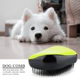 thumbnail image 2 of ATTOE Anti-static Cats Dogs Hair Grooming Comb Comfortable Pets Animals Massage Brush Tool(Green)-0813, 2 of 5