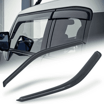 Magshion 2 Pieces Window Visor Vent Wind Deflector Tape-On for 1999-2016 Ford F-250 F-350 F-450, F-550