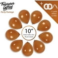thumbnail image 2 of Matte Khaki Brown Balloons - 10 Inch Latex Balloons - 36 Pack, 2 of 6
