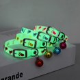 thumbnail image 2 of Collares brillantes para mascotas con campanas que brillan por la noche, Collar para perros y gatos, Accesorios luminosos para el cuello, envío directo, 2 of 4
