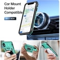 thumbnail image 2 of for iPhone XR Case with Screen Protector,Sliding Camera Cover,-Grade Cover with  Stand Phone Case 6.1" Turquoise, 2 of 14