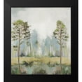 thumbnail image 2 of Pearce, Allison 15x16 Black Modern Framed Museum Art Print Titled - Tall Green Trees II, 2 of 5