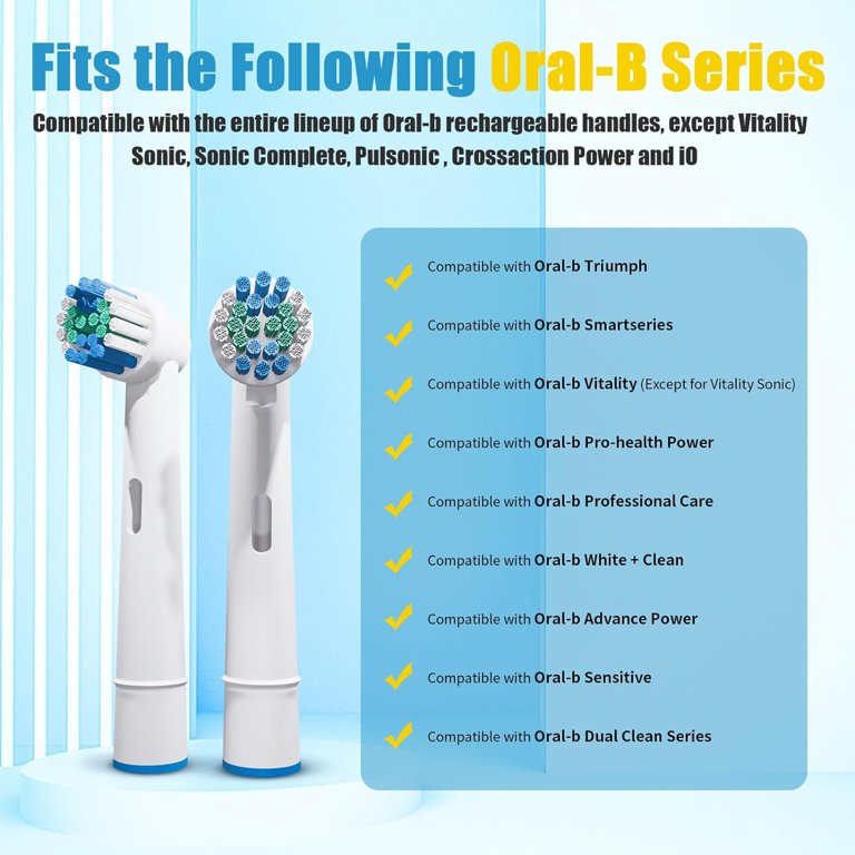 Electric Toothbrush Heads Cabezal Sensitive Oral B Oral-B Braun