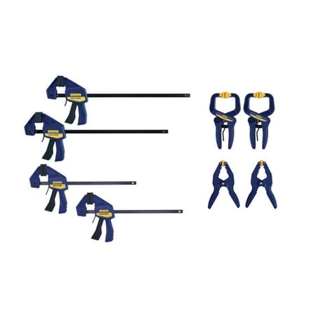 Irwin-IRHT83220 Quick-Grip 8pc Clamp Set