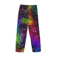 thumbnail image 5 of Balery Men'S Bright Universe Pants,Sleepwear Pants,Pajama Pants,Pj Bottoms Drawstring And Pockets-Small, 5 of 9