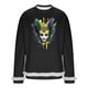 thumbnail image 3 of RKSTN Carnival Party Sweatshirts for Men Oversized Crew Neck Carnival Graphic Print Versatile Fleece Sweatshirt Mens Casual Round Neck Relaxed Fits Comfy Pullover Sweatshirt Top Fall Winter Clothes, 3 of 7