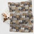 thumbnail image 6 of Naloa Cartoon Bear Dog Blanket, 3 Sizes Cat Blanket for Indoor Cats Large Medium Small Dog Gifts-Small, 6 of 8