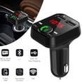 thumbnail image 2 of Graflsoa Universal Car Bluetooth MP3 Player with Hands-Free Calling, LED Display, and Dual USB Charger for Safe Driving, 2 of 4