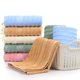 thumbnail image 3 of Nvzi 1 toalla de baño multiusos para uso en el baño, fitness, deportes, toalla de fibra de bambú para niños, 19,69 x 9,84 pulgadas (blanco roto), 3 of 5