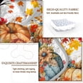 thumbnail image 4 of Sleepwish 3 Pieces Quilt Set Full/Queen Size, Colorful Pumpkin Fall Leaves Flower Bedding Set Lightweight Bedspreads Bed Cover, 4 of 8