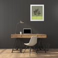 thumbnail image 3 of JMB Designs 12x14 White Modern Wood Framed Museum Art Print Titled - Green Leaves, 3 of 4