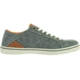 thumbnail image 2 of Marco Vitale Mens Danny Casual Denim Canvas Lace Up Sneakers Shoes, 2 of 4