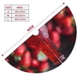 thumbnail image 3 of Lsque Berry Infused Refreshment Print Christmas Tree Skirt, Tree Skirt with Ties or Velcro, Perfect for Holiday Decorations, Halloween, and New Year-36", 3 of 7
