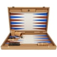 thumbnail image 1 of WE Games Luxury Wood Backgammon Set - 19 inches - Handcrafted in Greece, 1 of 6