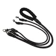 thumbnail image 4 of Laisse de Marche de Chien, Amortisseur Réfléchissant Corde de Traction de Chien Nylon pour la Plage pour la Randonnée Noir, Rouge, 4 of 8