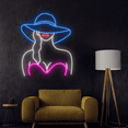 thumbnail image 4 of C-craft Lady Neon Sign Wall Art Led Sign for Party Decorations Lights for Bedroom, 4 of 5