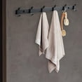 thumbnail image 6 of Wall Mounted Coat Rack Multi Purpose Robe Hook for Purse Entrance Hall Scarf 6 Hook, 6 of 8