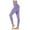 Purple, variant on Fashion Women Hip Seamless Point High Waist Speed Dry Pants Fitness Yoga Pants Spring