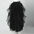 thumbnail image 6 of Women Dress Black Tutu Dress for Women High Low Tulle Skirt Layered Puffy Fairy Skirt Fairy Skirt, 6 of 7