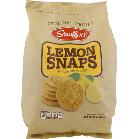 Stauffer's Original Recipe Lemon Snaps 14 oz. Bags (4 (The Very Best Of Lemon Popsicle)