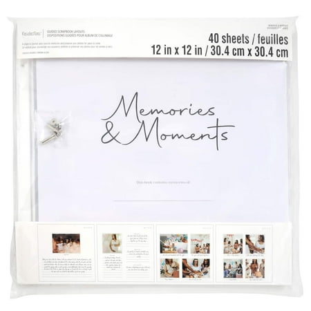 UPC: 0191518422146 | 12 x 12 Memories & Moments Guided Scrapbook Layouts by Recollections™