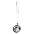 thumbnail image 1 of Cuchara de sopa de acero inoxidable, colador, cuchara ranurada duradera, espumadera inoxidable para utensilios de cocina, banquetes y picnics., 1 of 7