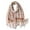 Light Pink, variant on ibiyuan Summer Scarf Womens Lightweight Soft Floral Print Scarf Stylish Tassel Shawl for Autumn Winter Casual Daily Wear
