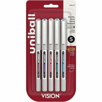 Uni-Ball Rollerball Pen Nonrefillable 0.7 mm 5/PK BE/GN/PK/RD/PE 60381PP