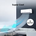 thumbnail image 2 of Hisense Aire Acondicionado MiniSplit ACR121KG, Capacidad De Enfriamiento 12000 Btu, 1 Toneladas, 115v, Modo Inteligente, Temporizador, 3 Velocidades De Ventilación, Función Sleep, Deshumidificación, 2 of 5